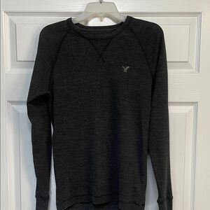American Eagle Outfitters Charcoal Crewneck Shirt